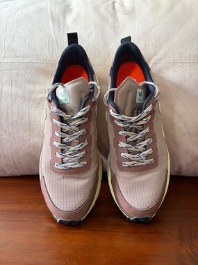 Veja Women’s Sneakers in Mauve, Pink with Blue Accents